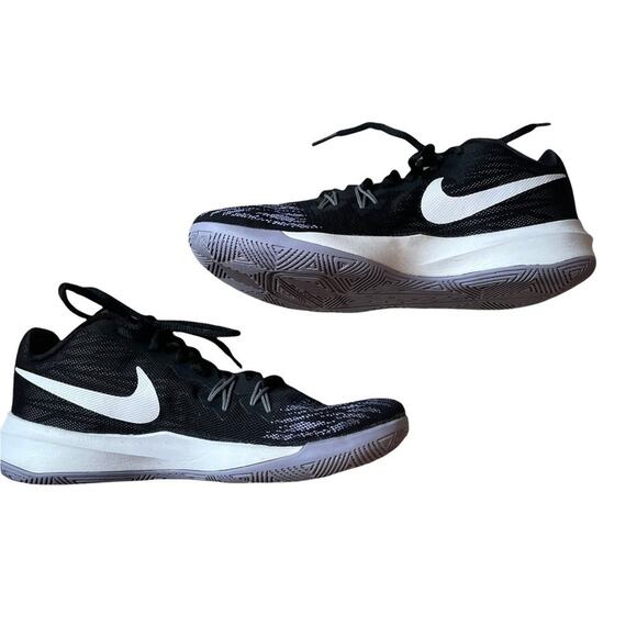 Nike Zoom Evidence 2 Black Purple Sneakers Size 5.5 youth‎ - Picture 9 of 12